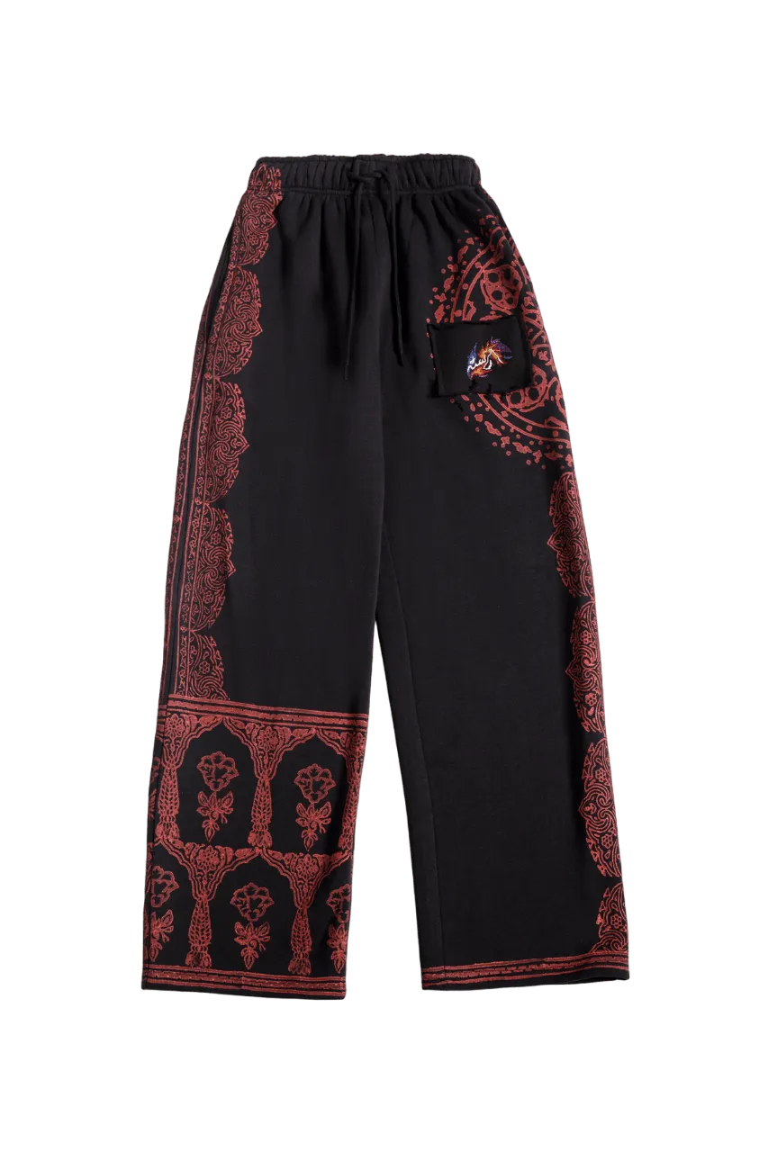 "RANGOLI" HAND BLOCK PRINTED SWEATPANTS