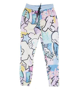 REASON GRAPHIC TRACK PANTS MULTI - TSB-24