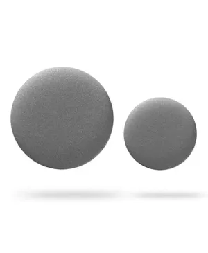 Reflective Badges s/2, Silver / Black