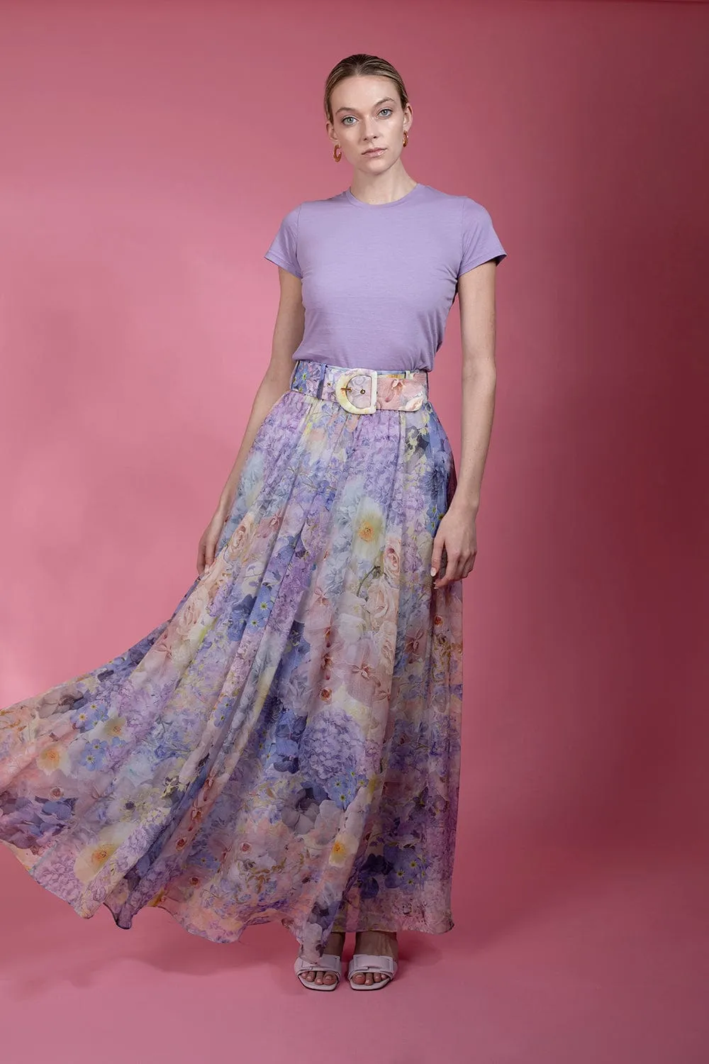 Rhythmic Maxi Skirt