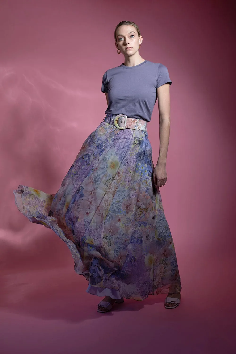 Rhythmic Maxi Skirt