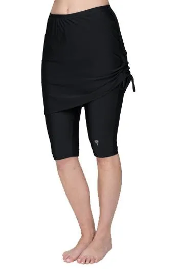 Ruched Runner Swim Skirt