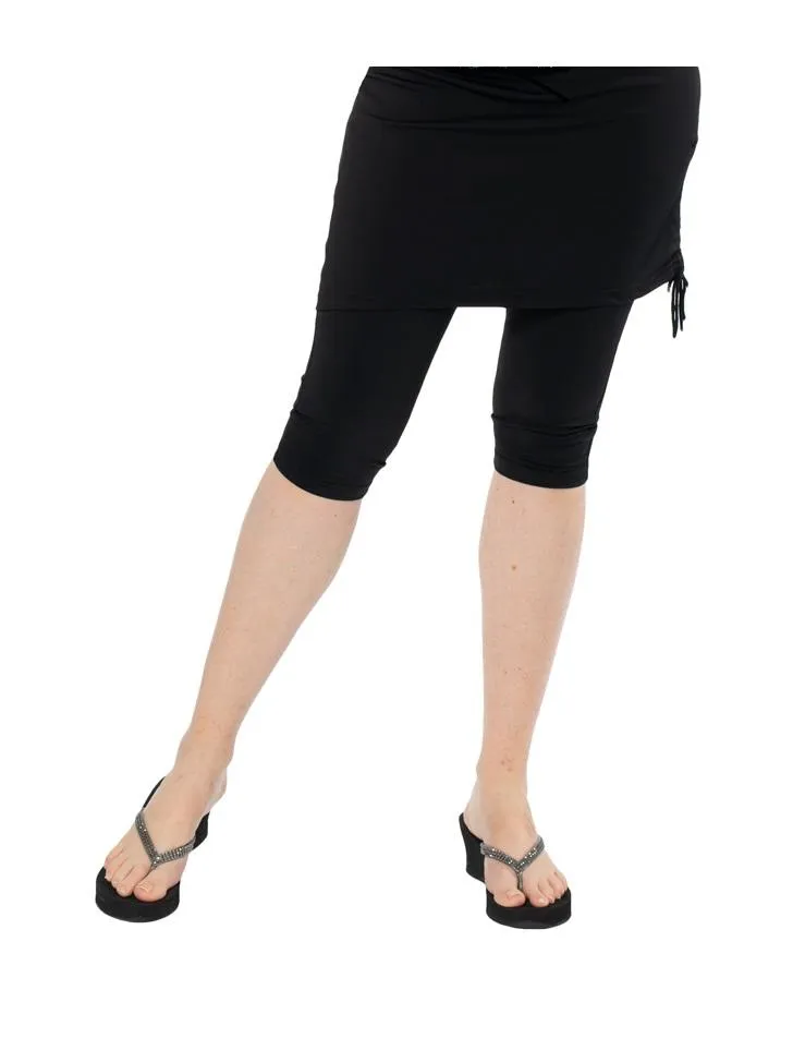 Ruched Runner Swim Skirt