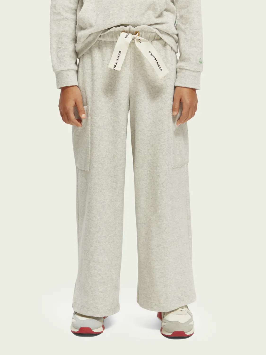 Scotch & Soda Wide Leg Sweatpants _Grey 170711-0606