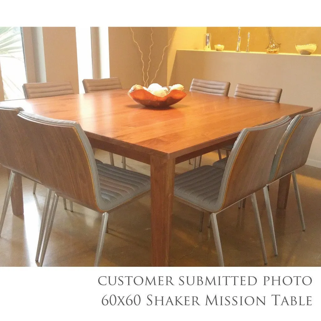 Shaker Mission Leg Extension Table