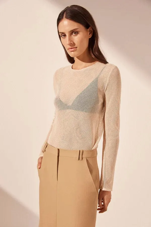 Shona Joy | Irena Side Split Maxi Skirt - Wheat