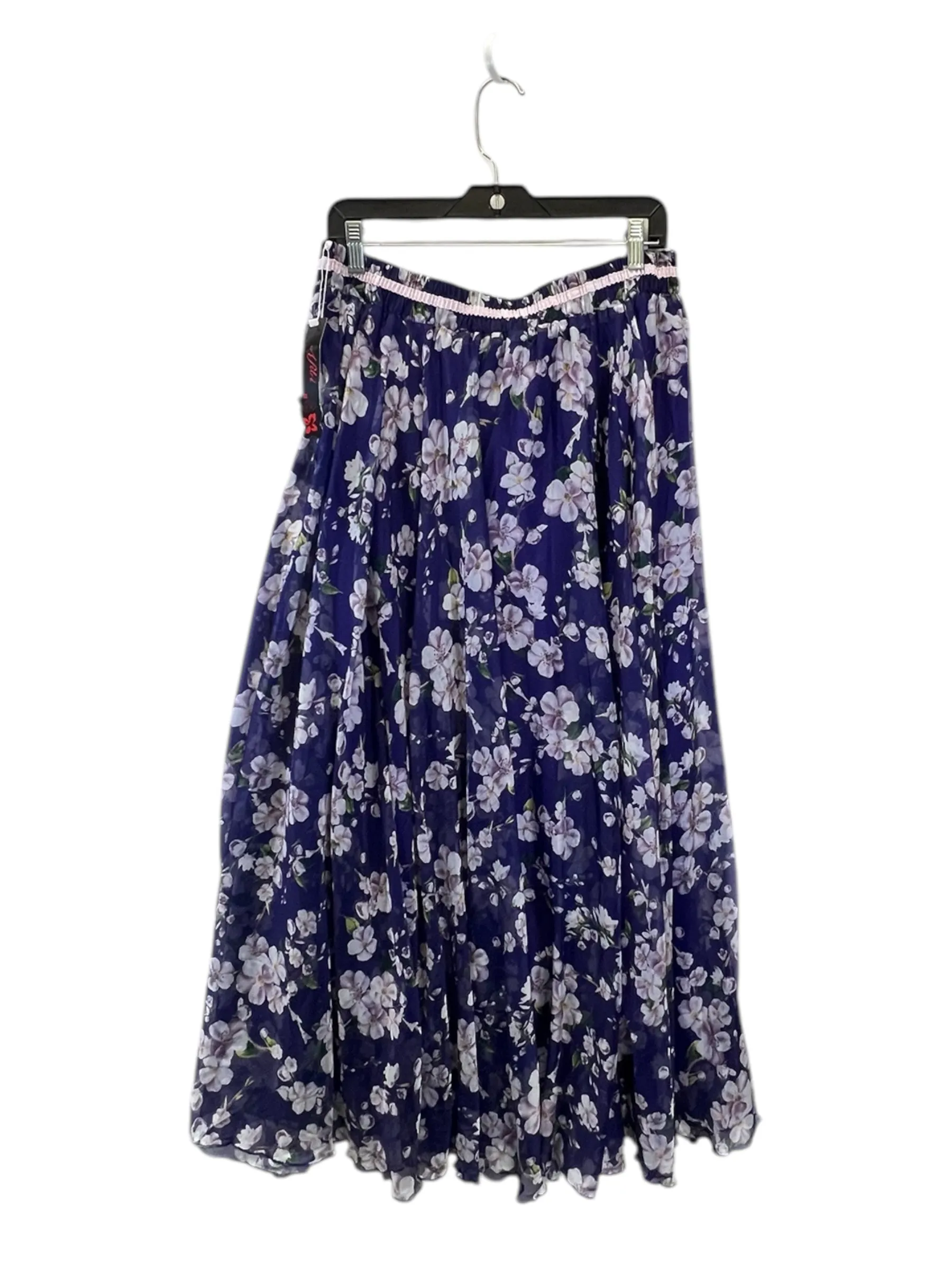 Skirt Maxi By Afibi In Purple, Size: 2x
