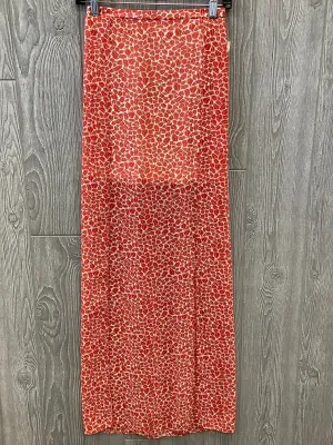 Skirt Maxi By Clothes Mentor In Orange, Size: S