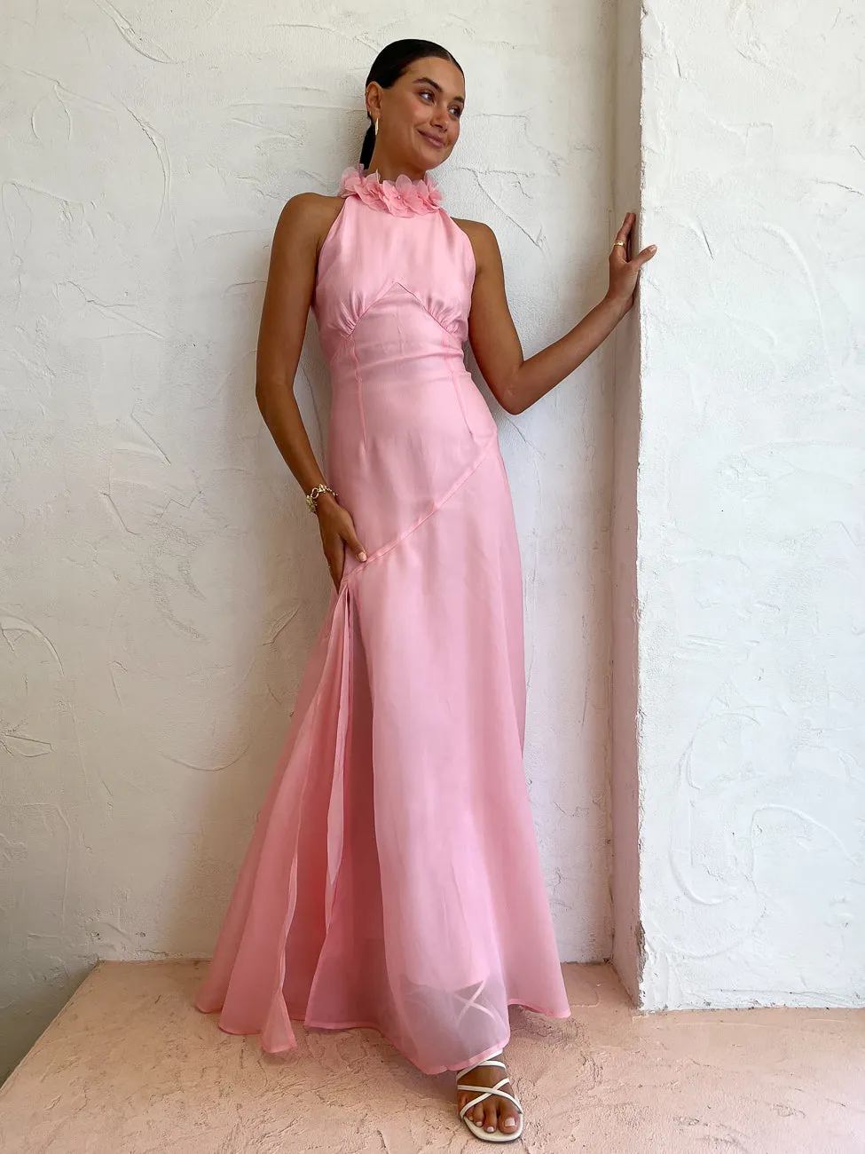 Sonya Noelle Gown in Dusty Rose