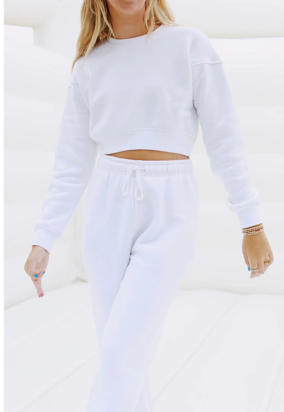 The Billow Sweatshirt - White