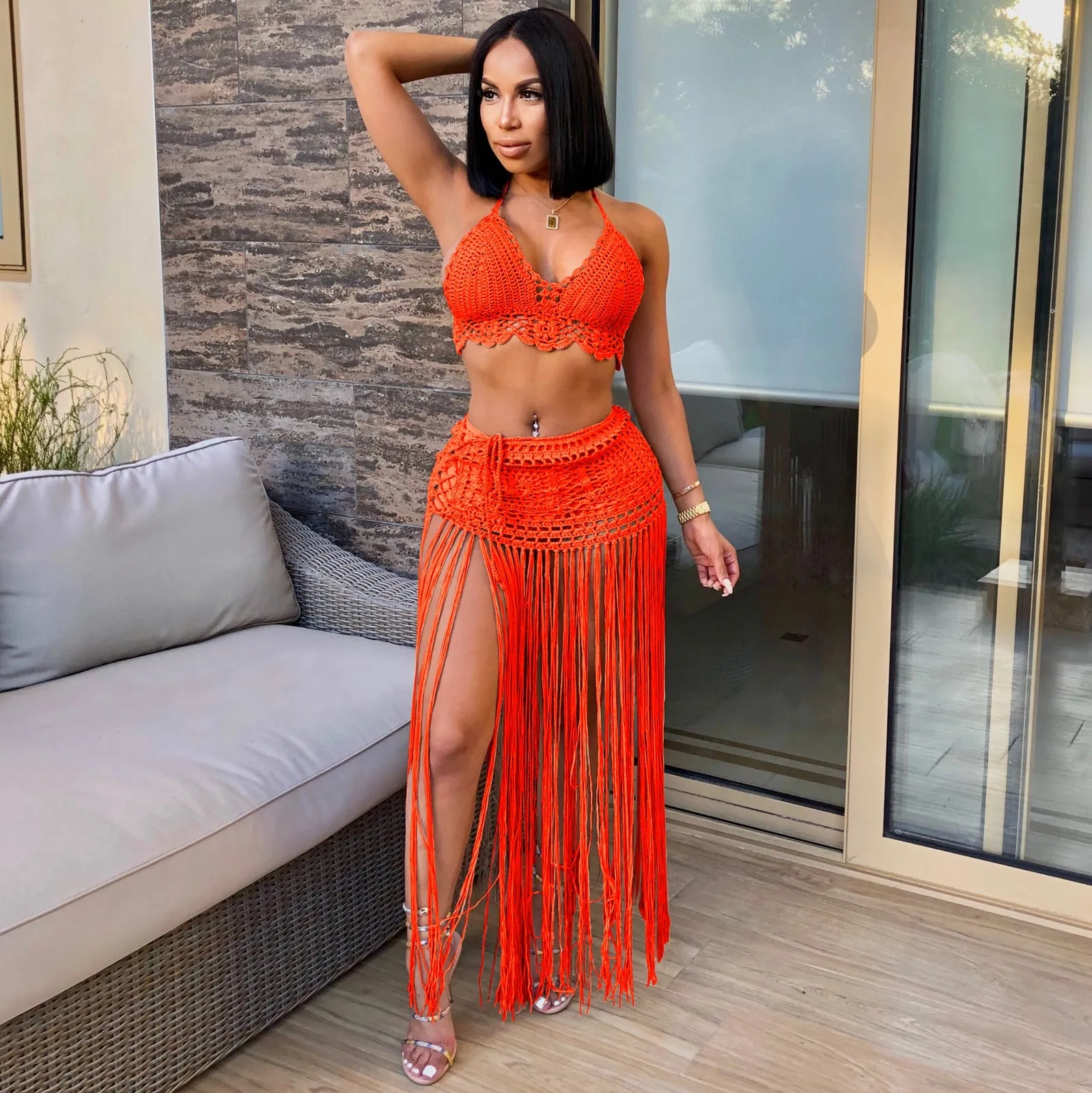 Twisted Love Skirt Set
