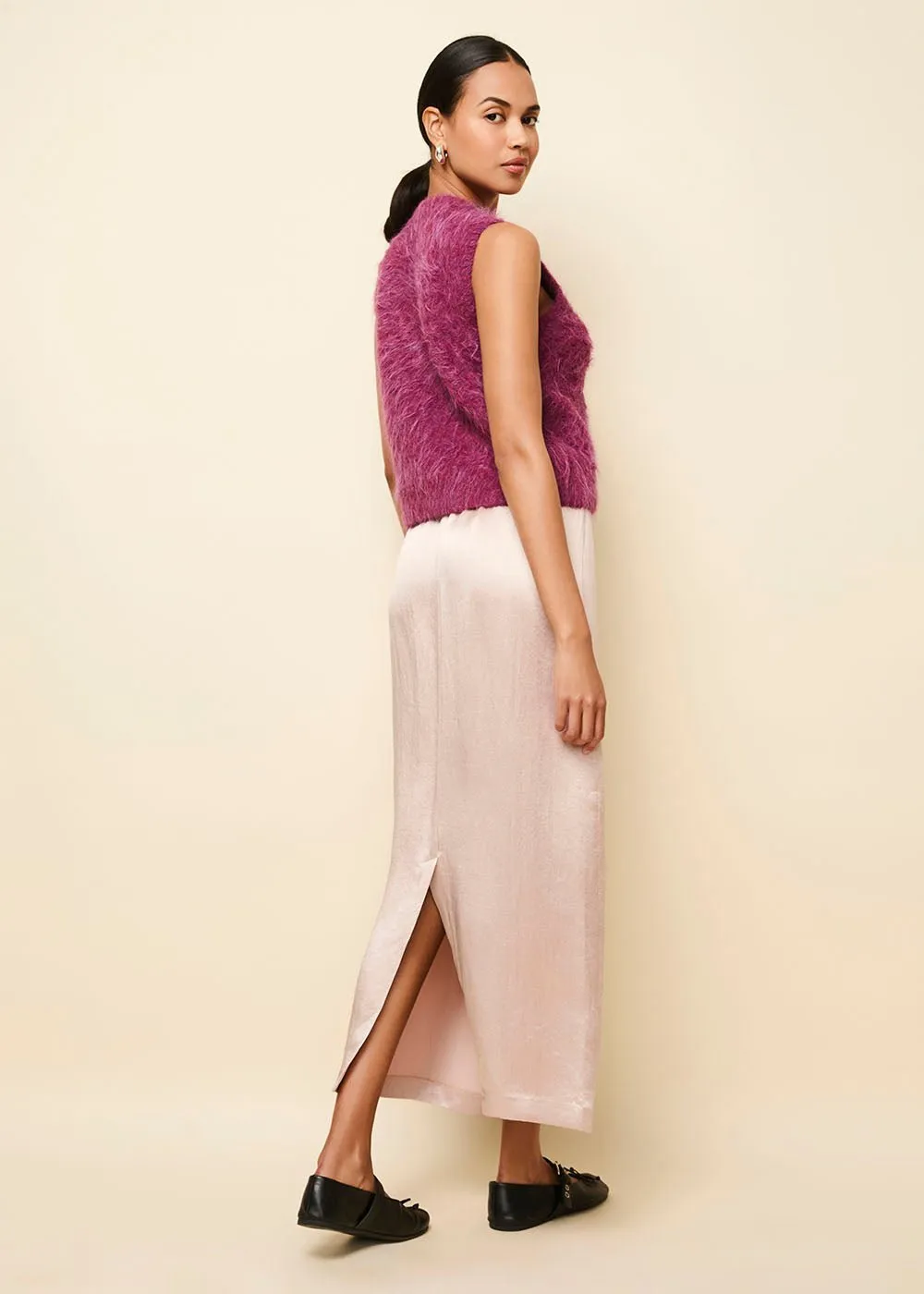 Valencia Skirt Granite Pink
