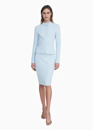 Vedette - Fitted Jacket with Wave Texture