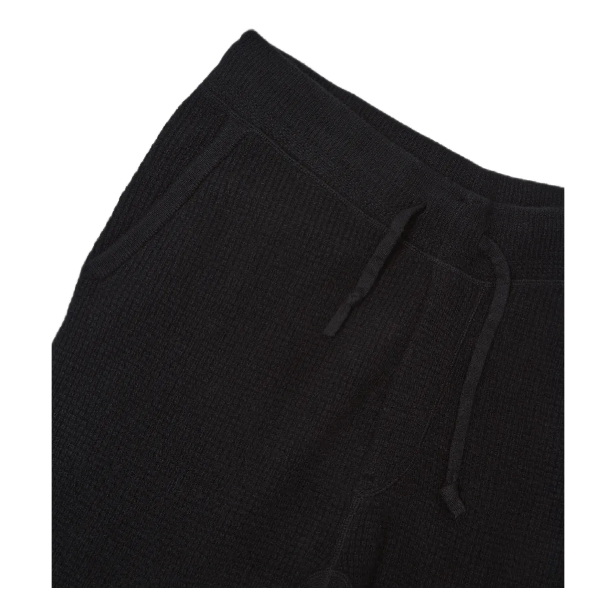 Washable Cashmere Jogger Pant Black
