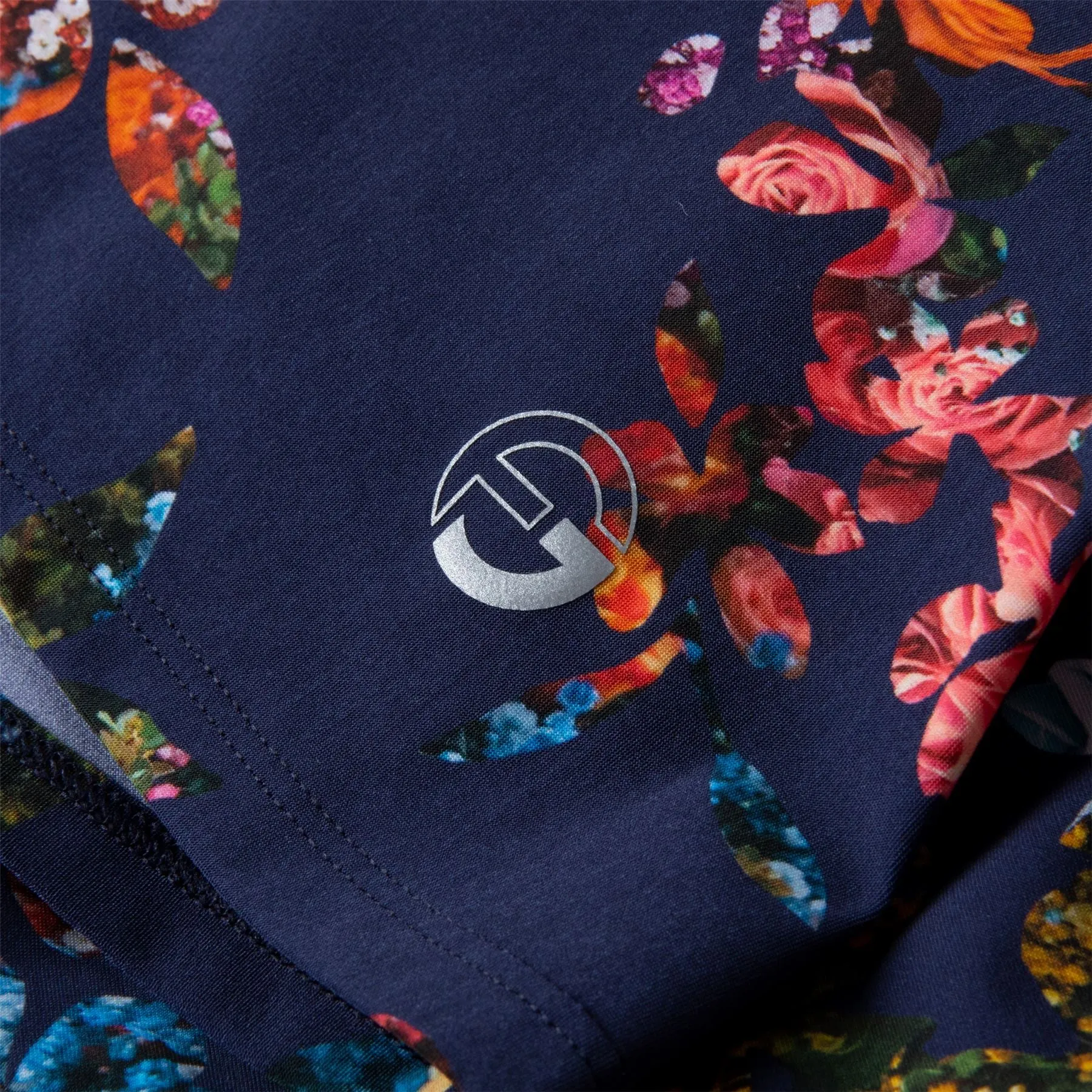 Womens Core Basic Pocket Skirt Navy Graphic Floral - SS23