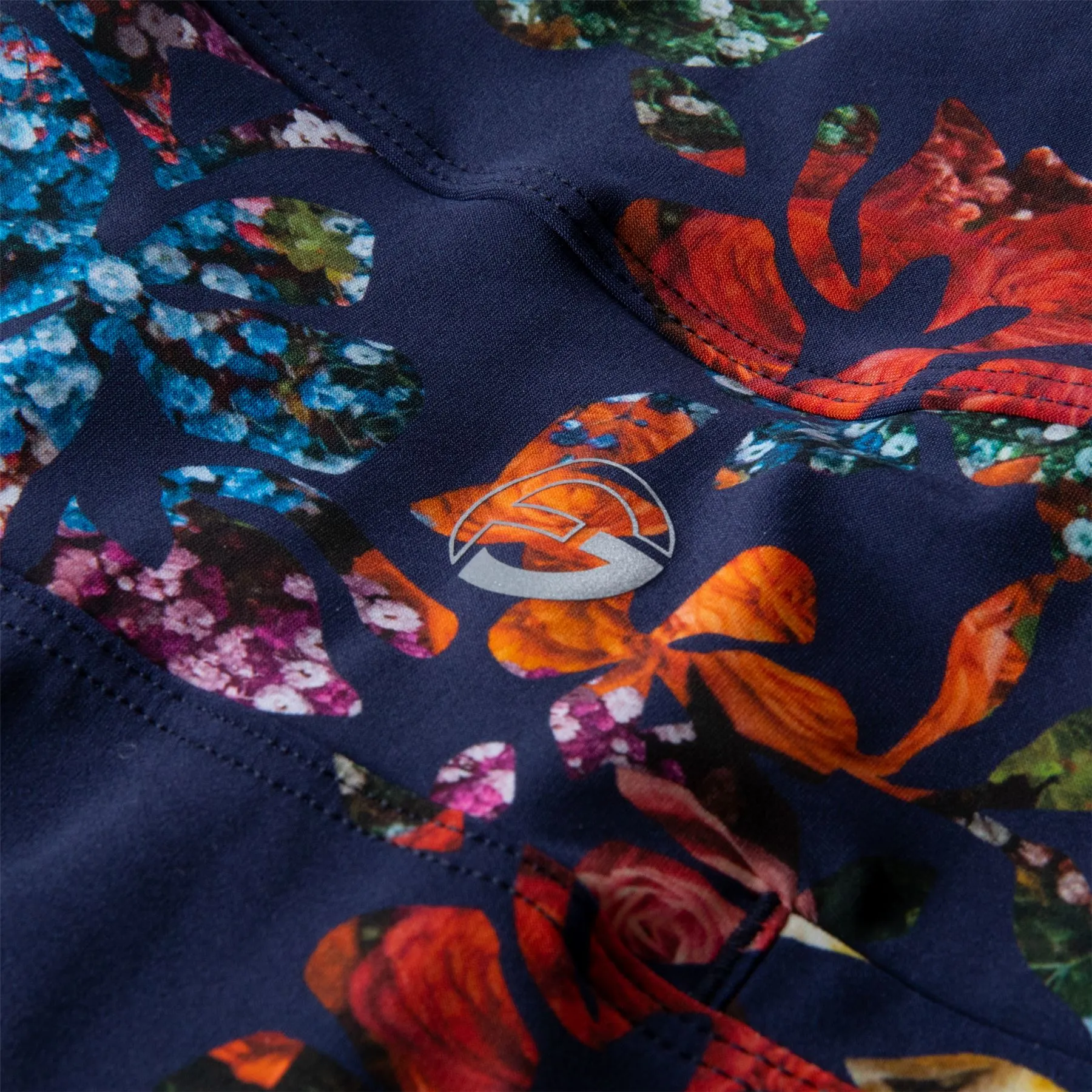 Womens Core Basic Pocket Skirt Navy Graphic Floral - SS23