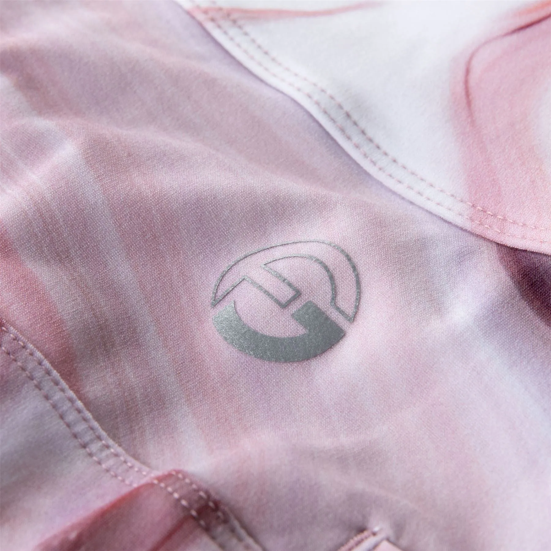 Womens Inverted Pleat Skirt Pink Marble - SS23