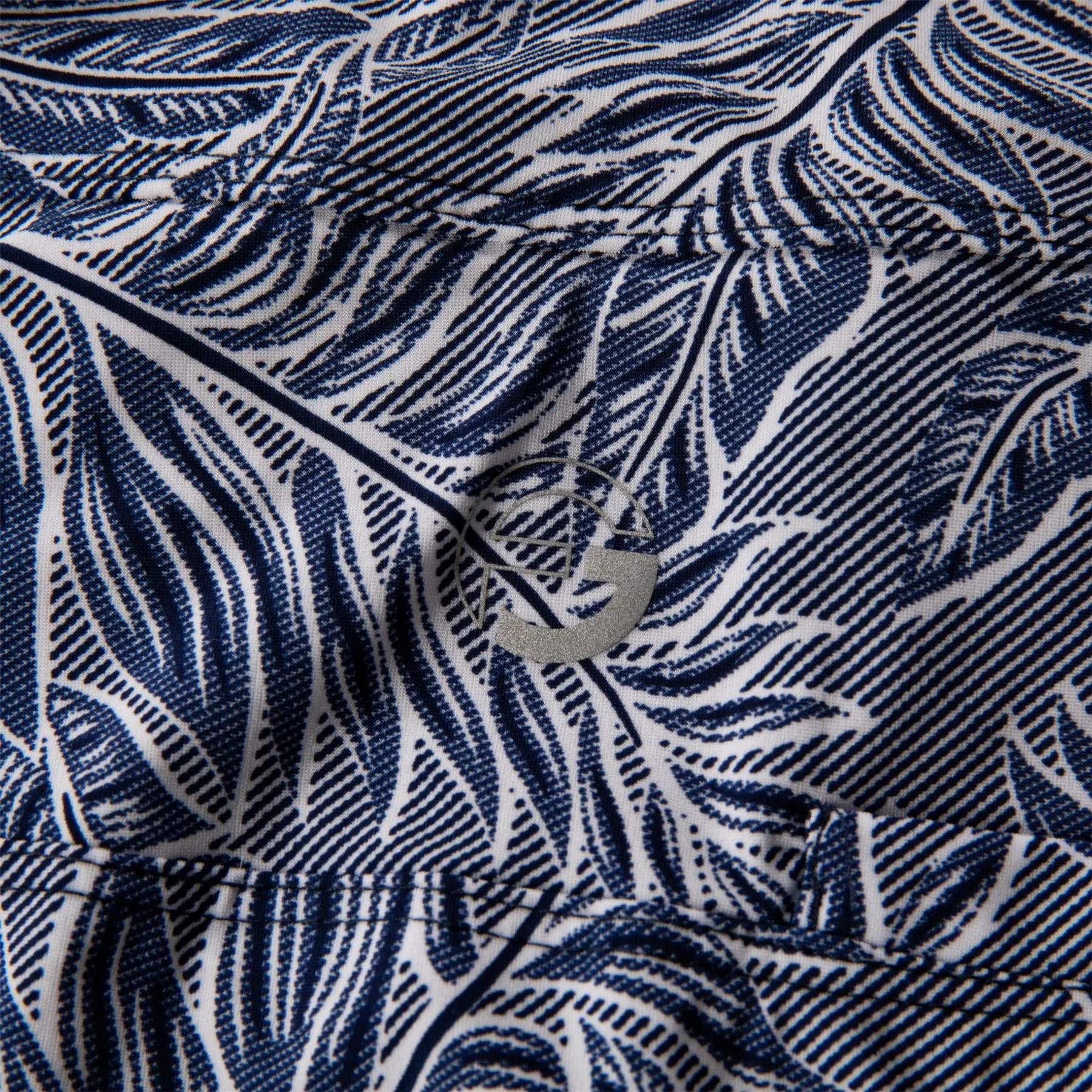 Womens Palm Print Front Pocket Skirt - SS23