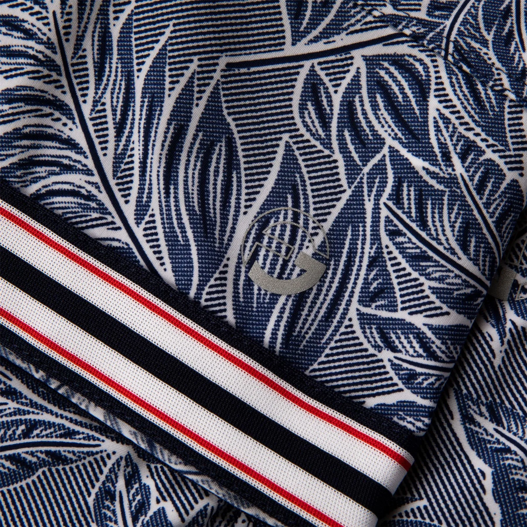 Womens Palm Print Front Pocket Skirt - SS23