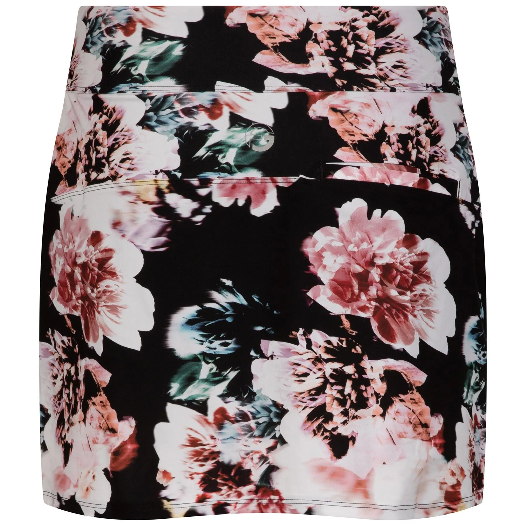 Womens Regular 15.5 Inch Pocket Skirt Soft Focus Floral - AW23