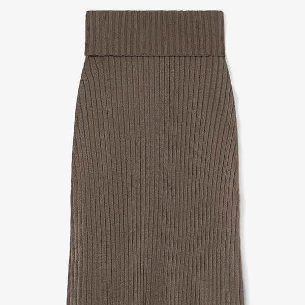 York Skirt - Slinky Knit :: Safari